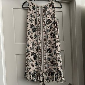 Sophie Max pink floral dress. Size XS